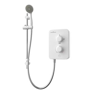 Gainsborough Slim Mono Electric Shower 8.5kW - White (GSM85) - main image 1