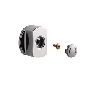 Gainsborough temperature control knob - chrome (900206) - main image 1