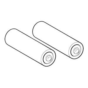 Geberit 1.5V AA alkaline batteries (pair) (243.137.00.1) - main image 1