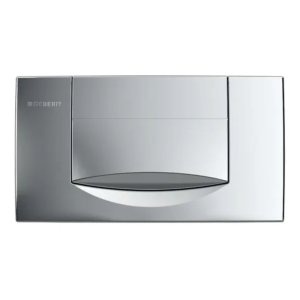 Geberit 200F Flush Plate - Gloss Chrome (115.222.21.1) - main image 1