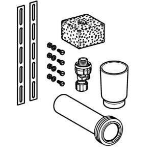 Geberit 8cm concealed cistern mounting accessories (241.297.00.1) - main image 1