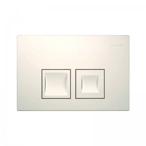 Geberit Delta35 Dual Flush Plate - White (115.135.11.1) - main image 1