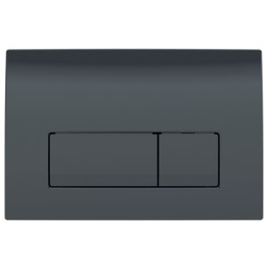 Geberit Delta50 Dual Flush Plate - Black (115.119.DW.1) - main image 1