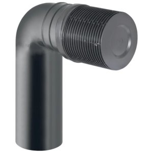 Geberit HDPE Connection Bend 90 Degree With Leakage Indicator Connection (367.997.16.1) - main image 1