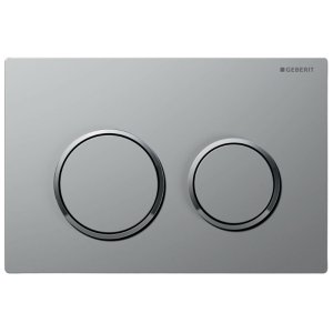 Geberit Omega20 Dual Flush Plate - Chrome (115.085.JQ.1) - main image 1