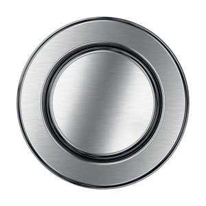 Geberit Pneumatic Single Flush Button- Brushed Chrome (115.114.FW.1) - main image 1