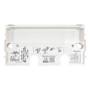 Geberit Protection Plate for Alpha Concealed Cistern - 12cm (244.928.00.1) - main image 1