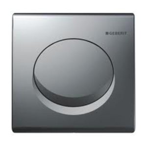 Geberit Samba Pneumatic Urinal Flush Plate - Chrome (241.911.21.1) - main image 1
