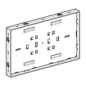 Geberit Sigma support plate with sight frame (243.307.21.1) - main image 1