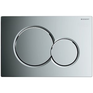 Geberit Sigma01 dual flush plate - bright chrome (115.770.21.5) - main image 1