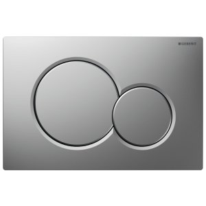Geberit Sigma01 Dual Flush Plate - Matt Chrome (115.770.JQ.5) - main image 1