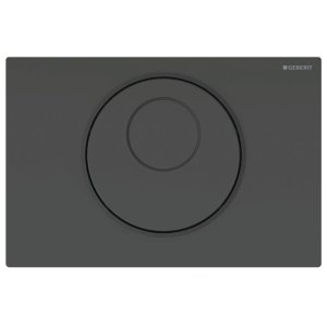 Geberit Sigma10 Automatic/Touchless Dual Flush Plate - Mains Operation - Black (115.890.DW.6) - main image 1