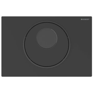 Geberit Sigma10 Automatic/Touchless Dual Flush Plate - Matt Black (115.856.16.6) - main image 1