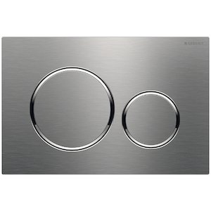 Geberit Sigma20 dual flush plate - stainless steel (115.882.SN.1) - main image 1