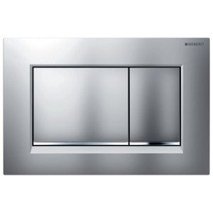 Geberit Sigma30 Dual Flush Plate - Matt/Gloss Chrome (115.883.JQ.1) - main image 1