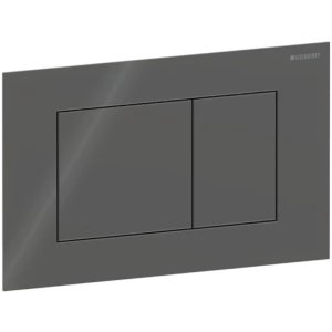Geberit Sigma40 Dual Flush Plate - Square - Lava Glass (115.629.JK.1) - main image 1