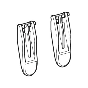 Geberit Sigma60 rocker flush plate set (243.422.00.1) - main image 1