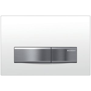 Geberit Simga50 flush plate - alpine white (115.788.11.5) - main image 1
