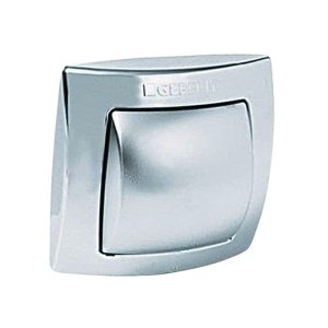 Geberit single flush hand operated actuator - bright/matt chrome (240.571.KA.1) - main image 1