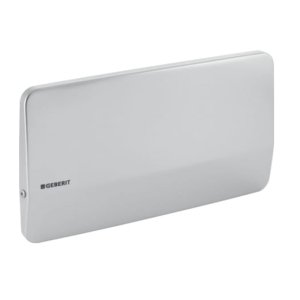 Geberit Twinline cover plate - stainless steel (115.398.00.1) - main image 1