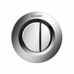 Geberit Type 01 dual flush button - gloss chrome (116.042.21.1) - main image 1
