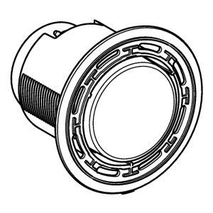 Geberit Type 01 remote single flush actuator - chrome (243.395.21.1) - main image 1