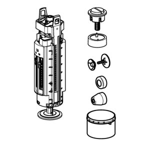 Geberit Type 290 dual conversion set for Type 220 (241.810.21.2) - main image 1