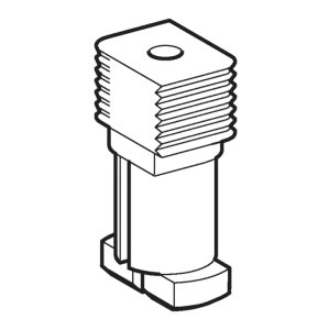 Geberit urinal control cover plate quick-lock bolt (240.565.00.1) - main image 1
