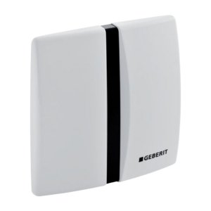 Geberit urinal die-cast zinc cover plate - alpine white (240.560.11.1) - main image 1