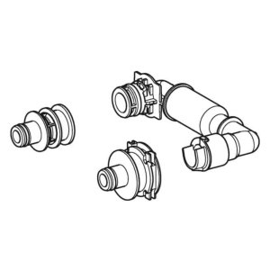 Geberit urinal flush control water section (with integrated power supply) (243.325.00.1) - main image 1