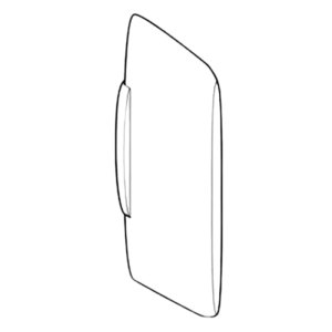 Geberit urinal plastic division (243.406.11.1) - main image 1
