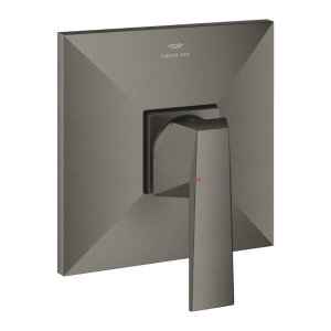 Grohe Allure Brilliant Single-Lever Shower Mixer Trim - Brushed Hard Graphite (24277AL0) - main image 1