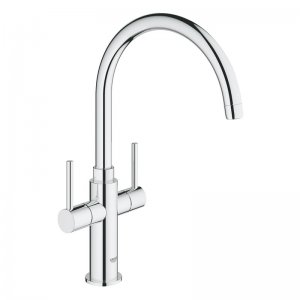 Grohe Ambi Cosmopolitan Two Handle Sink Mixer 1/2″ - Chrome (30190000) - main image 1