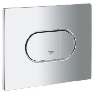 Grohe Arena Cosmopolitan Dual Flush Plate - Chrome (38858000) - main image 1