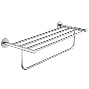 Grohe Bau Cosmopolitan Multi-Towel Rack - Chrome (40462001) - main image 1