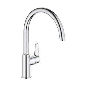 Grohe BauCurve Single Lever Sink Mixer - Chrome (31231001) - main image 1