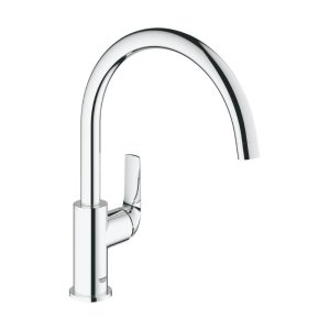 Grohe BauCurve Single Lever Sink Mixer - Chrome (31536000) - main image 1