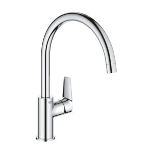 Grohe BauEdge Single Lever Sink Mixer - Chrome (31233001) - main image 1
