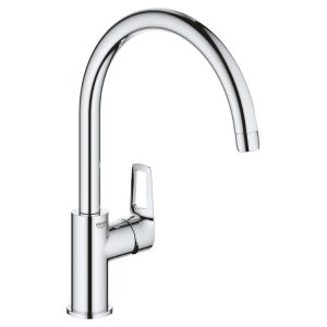 Grohe BauLoop High Spout Kitchen Tap - Chrome (31368001) - main image 1