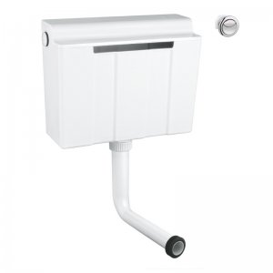 Grohe concealed cistern dual flush bottom fill only (39053000) - main image 1