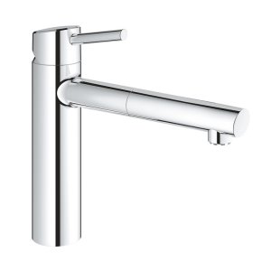 Grohe Concetto Pull Out Kitchen Tap 1/2" - Chrome (31214001) - main image 1