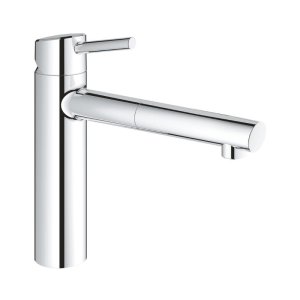 Grohe Concetto Single Lever Sink Mixer - Chrome (31129001) - main image 1