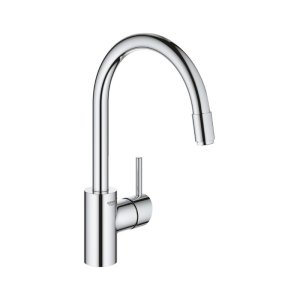 Grohe Concetto Single Lever Sink Mixer - Chrome (31212003) - main image 1
