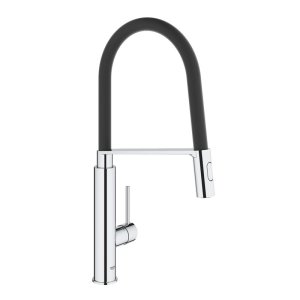 Grohe Concetto Single Lever Sink Mixer - Chrome (31491000) - main image 1