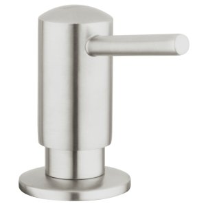 Grohe Contemporary Soap Dispenser - Supersteel (40536DC0) - main image 1