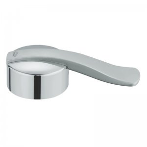 Grohe Ectos tap handle - chrome/matt chrome (46176IP0) - main image 1