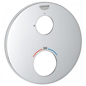 Grohe escutcheon - round - chrome (49073000) - main image 1