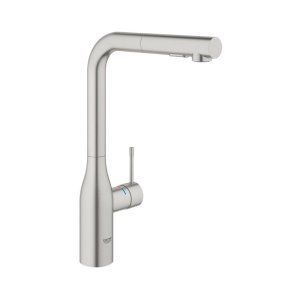 Grohe Essence Foot Control Electronic Single Lever Sink Mixer - Supersteel (30311DC0) - main image 1