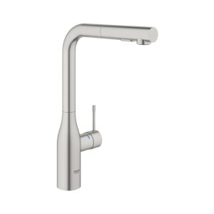 Grohe Essence Single Lever Sink Mixer - Supersteel (30270DC0) - main image 1
