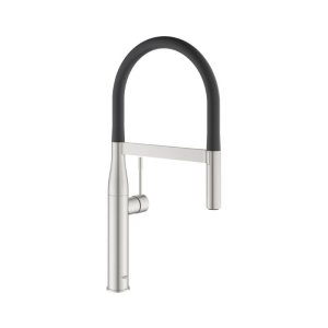 Grohe Essence Single Lever Sink Mixer - Supersteel (30294DC0) - main image 1